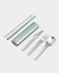 Chilly's Cutlery Set Lichen Green Σετ Μαχαιροπήρουνων Πλήρους Μεγέθους 4 Τεμαχίων 1σετ Chilly's Cutlery Set Lichen Green Σετ Μαχαιροπήρουνων Πλήρους Μεγέθους 4 Τεμαχίων 1σετ