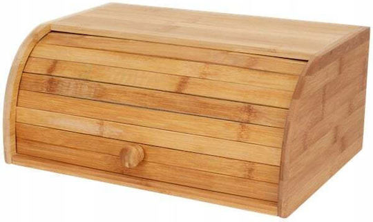 Zeller Bread Box made of Bamboo Brown 40x26x20cm
