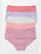 Βαμβακερά Γυναικεία Slip MultiPack Multicolor