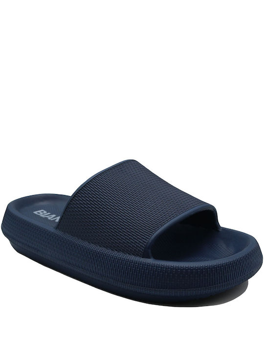 Bianco Men's Slides Blue