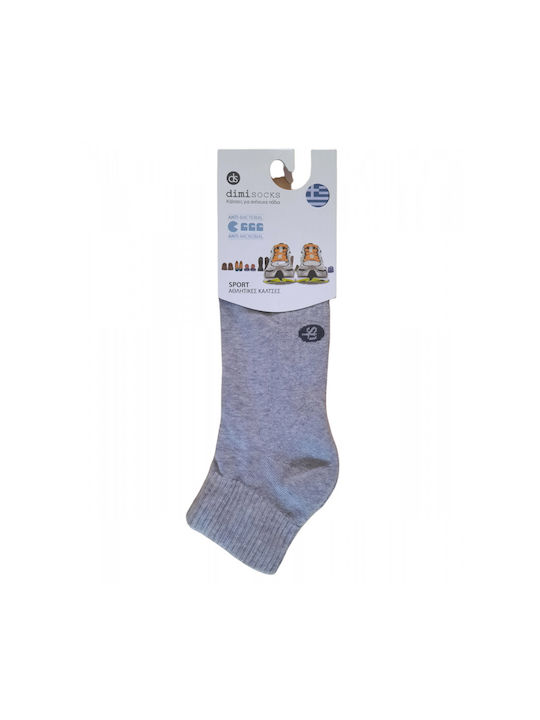Dimi Socks Men's Solid Color Socks GRI