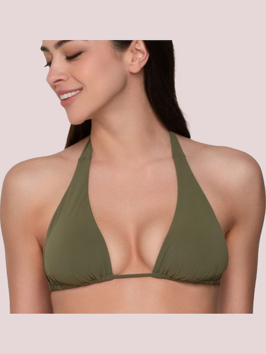 Luna Bikini Triunghi Khaki