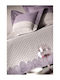 Guy Laroche Solen Sofa Throw 2 Seater 180x240cm Lilac