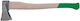Modeco MN-64-029 Τσεκούρι Μήκους 80cm και Βάρους 2kg με Ξύλινη Αντιολισθητική Λαβή