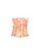 Original Marines Kids Floral Shirt Orange