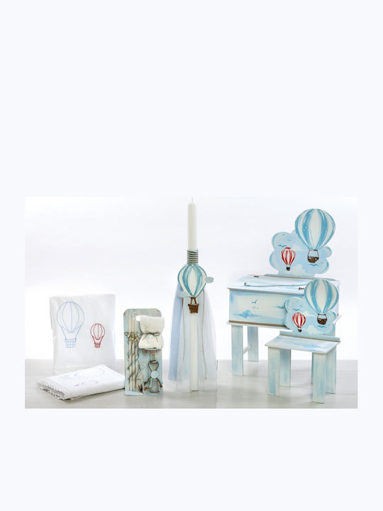 Bellissimo Reach For The Sky Set Botez Cu Temă Balon Cu Aer Cald SKV-2104