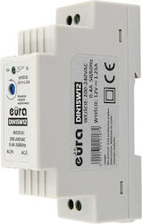 Eura Sursă de Alimentare pe Șină DIN cu Ieșire 12V 1.25A