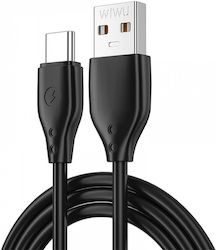 Wiwu Wi-C001 USB 2.0 USB-C мъжки - USB-A мъжки 1м Wiwu Wi-C001 USB 2.0 USB-C мъжки - USB-A мъжки 1м