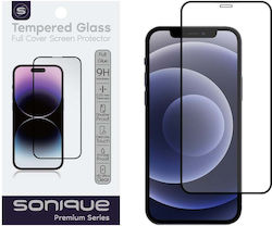 Sonique Hardy Glass Premium Series HD 9H Черен (iPhone 12 / 12 Pro) Sonique Hardy Glass Premium Series HD 9H Черен (iPhone 12 / 12 Pro)