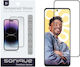 Sonique Hardy Glass 2.5D Full Glue Full Face Tempered Glass Black (Realme C55)