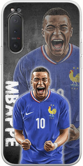 Euro 2024 Kylian Mbappe Sony Xperia 5 Flexible Tpu Transparent Silicone