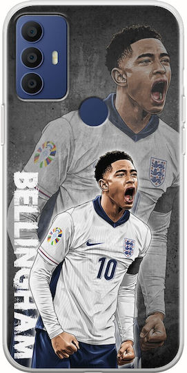 Euro 2024 Jude Bellingham Tcl 305 306 30e 30se Flexible Tpu Transparent Silicone