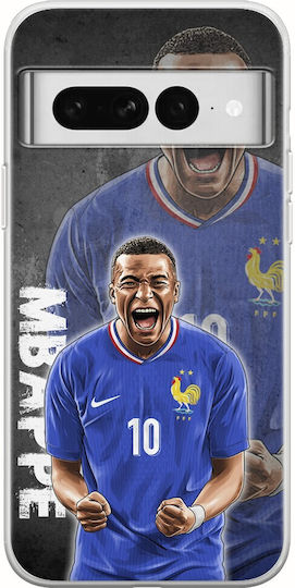 Euro 2024 Kylian Mbappe Google Pixel 7 5g Flexibles Tpu Transparentes Silikon