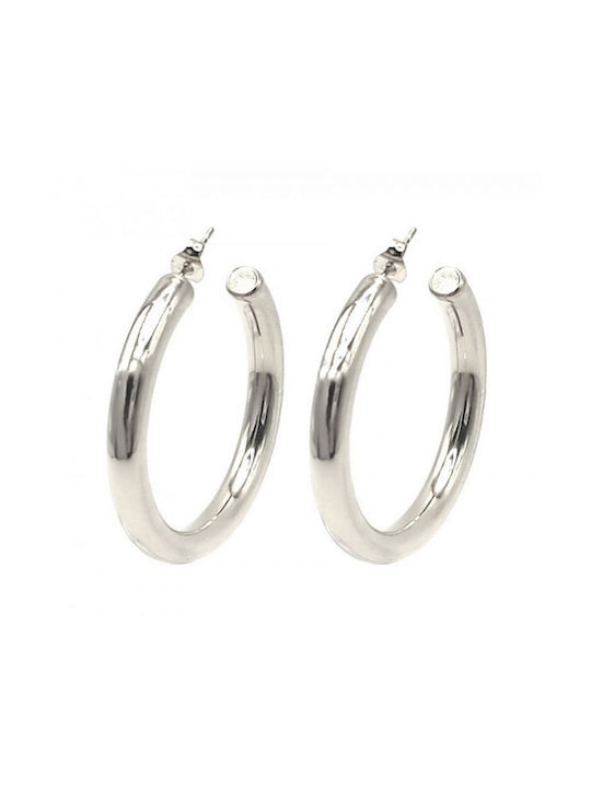 Touch Earrings Hoops made of Steel