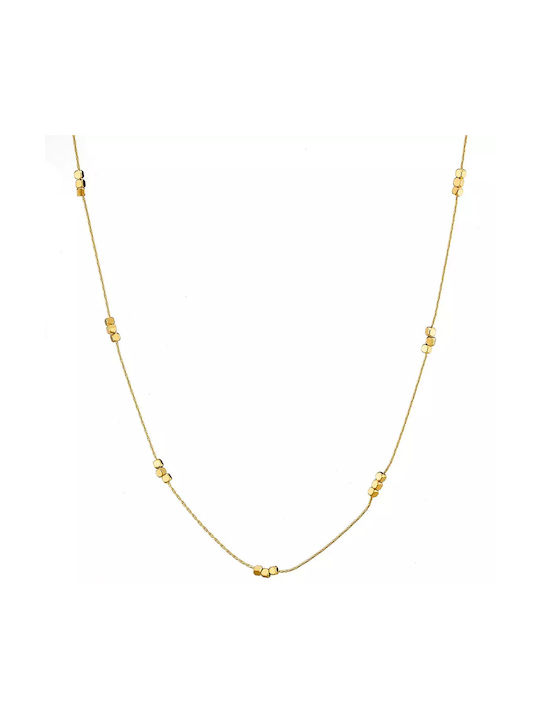 Oxzen Necklace from Gold Plated Steel