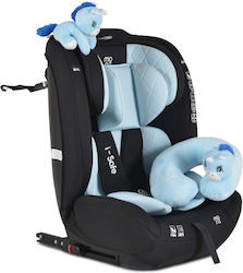 Moni Isafe Baby Car Seat i-Size with Isofix Blue 9-36 kg