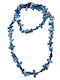 Baria Bags Doppelter Blaues Halsketten