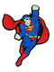 Dekorative Crocs Superman