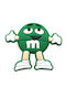 Διακοσμητικό Crocs M&ms Smiley Πράσινο