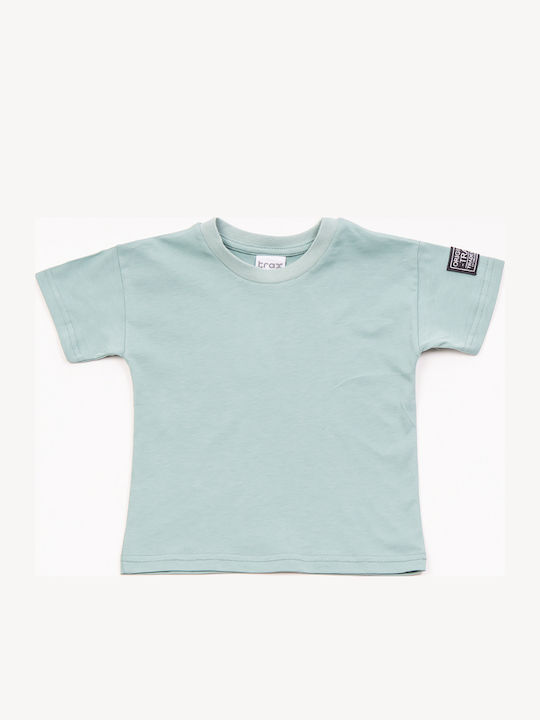 Trax Παιδικό T-shirt Μεντα