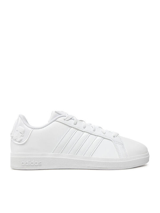 adidas Grand Court 2.0 K Παιδικά Sneakers Λευκά