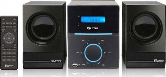 Eltra Φορητό Ηχοσύστημα με USB / Ραδιόφωνο / CD Μπλε