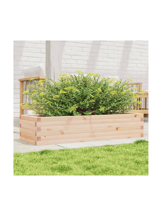 vidaXL Planter Box 110x23cm Coffee 847228