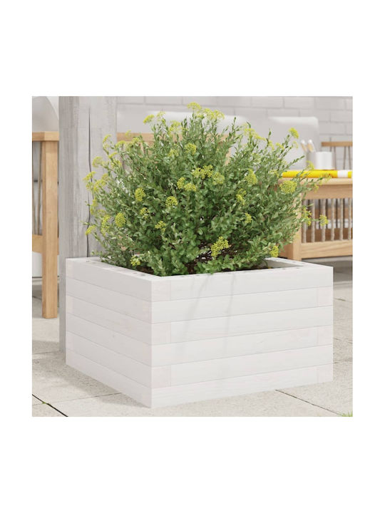 vidaXL Planter Box 40x23cm White 847179