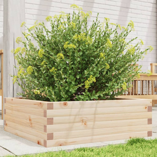 vidaXL Planter Box Lemn Maro 70x70x23cm.