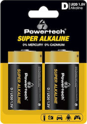 Powertech Super D 1.5V 2Stück PT-1217 Powertech Super D 1.5V 2Stück PT-1217