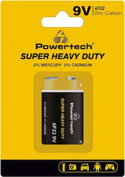 Powertech Цинкови батерии Цинк 9V 1бр