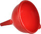 Viosarp Red Plastic Kitchen Funnel
