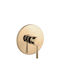 Karag Artemis Σετ Μίκτης & Κεφαλή Ντουζ Εντοιχισμού για Ντουζιέρα 1 Εξόδου Χρυσό 5206836664392