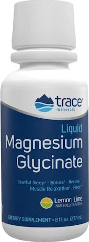 Trace Minerals Magnesium Glycinate Liquid 237ml Lemon Lime