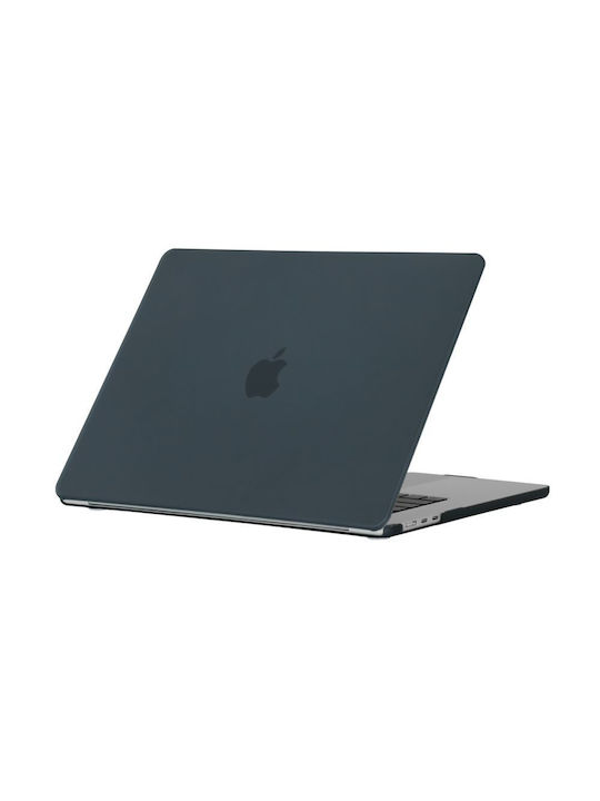 Husă Macbook Air 15" 2023 2024 Techsuit Ultrashell Negru Mat Husă Macbook Air 15" 2023 2024 Techsuit Ultrashell Negru Mat