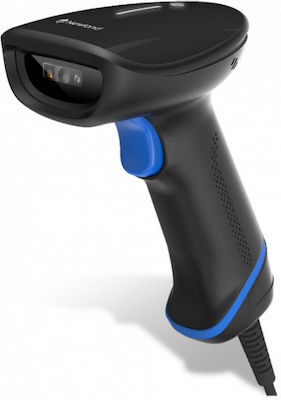 Newland Handheld Scanner Wired with 2D and QR Barcode Reading Capability