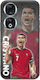 Euro 2024 Cristiano Ronaldo Honor 90 5g Black Tpu Μαύρη Σιλικόνη