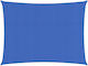 vidaXL Shade Sail Blue 4x5m