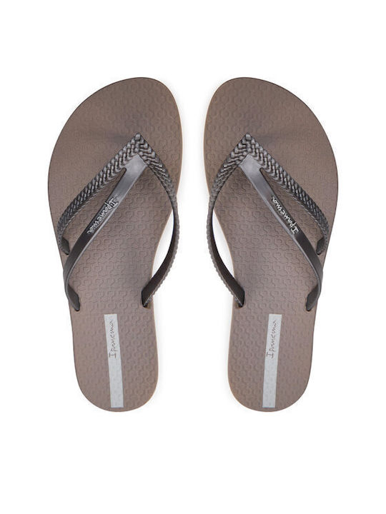 Ipanema Frauen Flip Flops in Silber Farbe