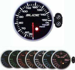Slide Uhr, Barometer, Kraftstoffdruck, Öltemperatur und Öldruck Für das Auto 52mm