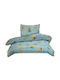 Nima Bears Kids Duvet Cover Single Ciel 160x240cm