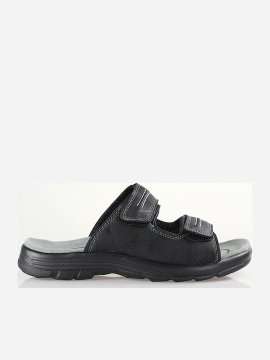 FAME Herrensandalen in Schwarz Farbe