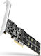 Controler Axagon Pces-sa4m2 Controler Pcie 2x Sata Intern 6g + 2x Intern M.2 B-key Sata Sp & Lp