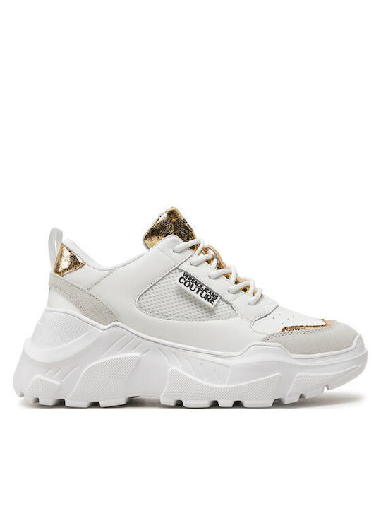 Versace Damen Sneakers White / Gold