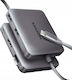 Axagon HMC-5HL USB-C Docking Station mit HDMI 4K PD Ethernet Gray