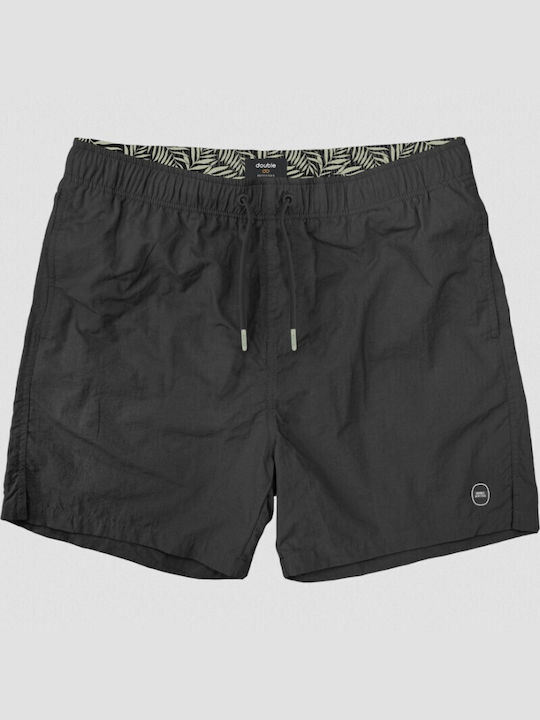 Double Men's Swimwear Bermuda Black