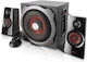 Trust 2.1 Speakers 60W Black