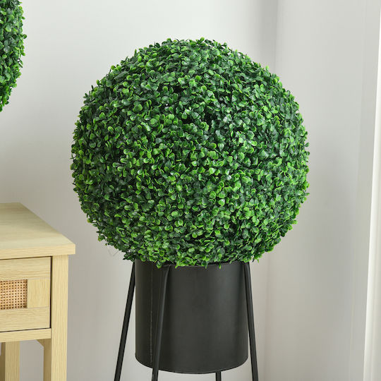Artificial Buxus Shrub HomCom