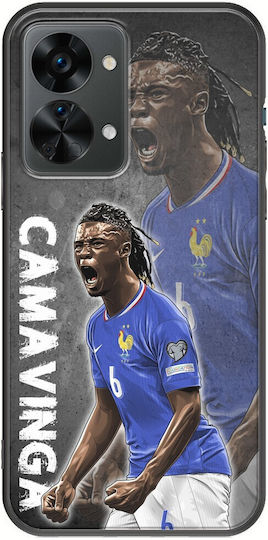Euro 2024 Eduardo Camavinga Oneplus Nord 2t 5g Black Tpu Black Silicone