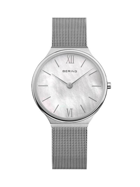 Bering Time Ladies Watch with Silver Metal Bracelet